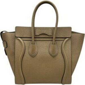 Celine Calfskin Luggage Dune Handbag